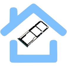 Лоток для SIM-карты Xiaomi Redmi 8 зеленый