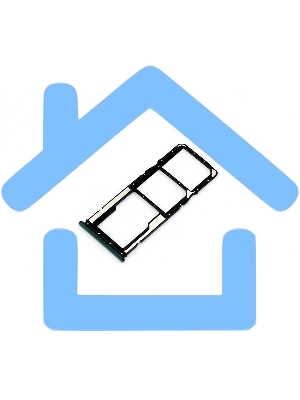 Лоток для SIM-карты Xiaomi Redmi 8 зеленый