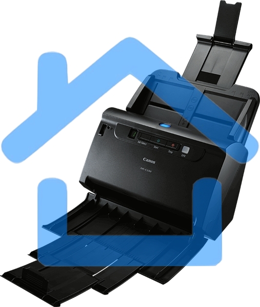 Сканер Canon DR-C230 (2646C003) A4 черный