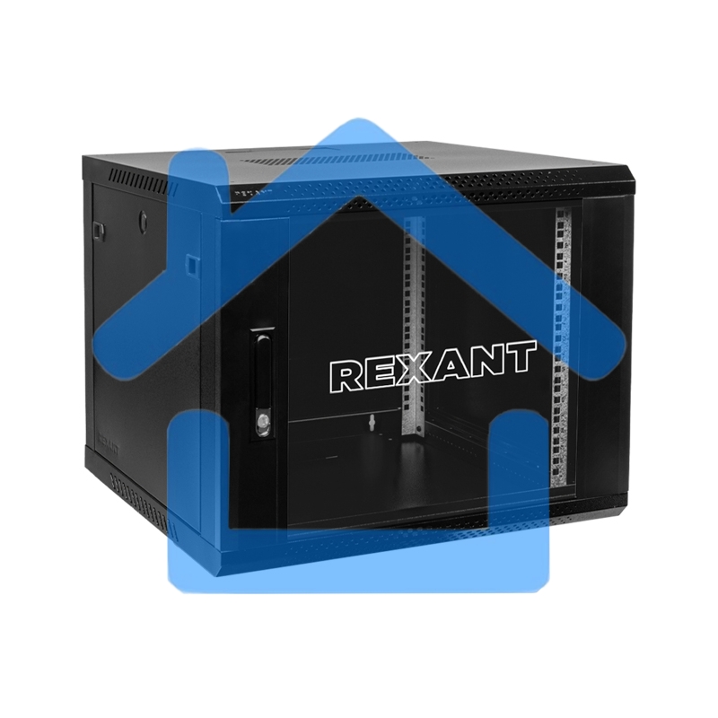 Настенный шкаф Rexant RAL 9005 19