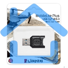 Картридер Kingston MobileLite Plus USB 3.1 microSDHC/SDXC UHS-II Card Reader EAN: 740617301816