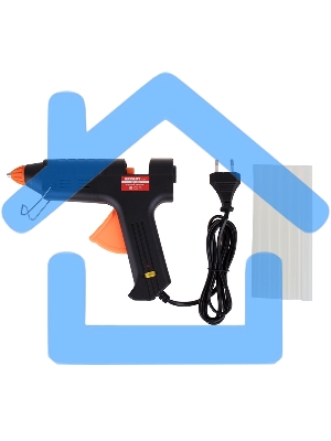 Пистолет клеевой Rexant, 60 Вт, Ø11 мм, настройка температуры 120-240℃, кейс