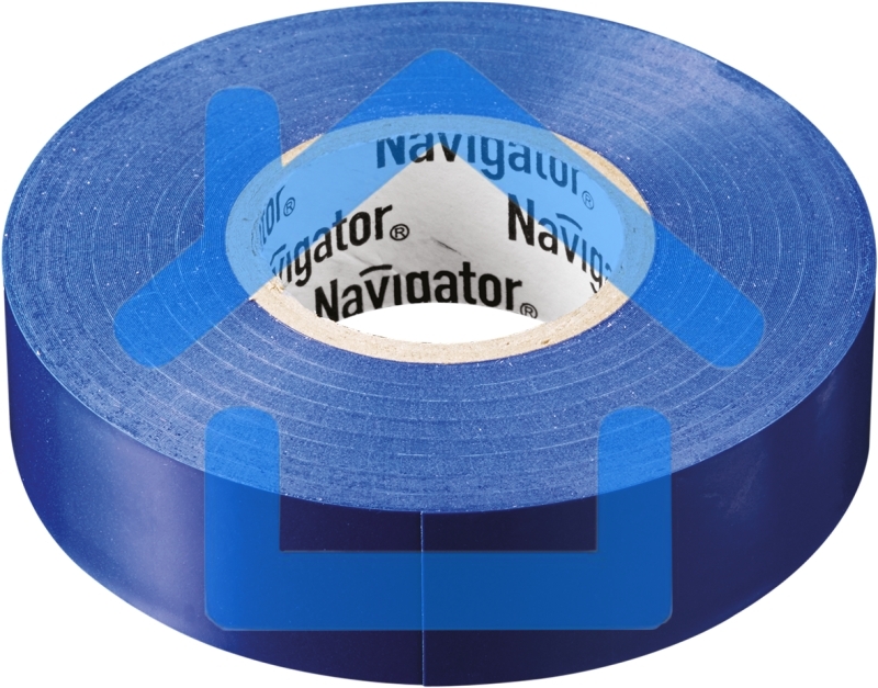 Изолента ПВХ 15мм (рул.20м) син. NIT-B15-20/B Navigator 71107