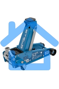 Домкрат гидравлический подкатной, 3 т, 120-450 мм, быстрый подъем, проф. Stels