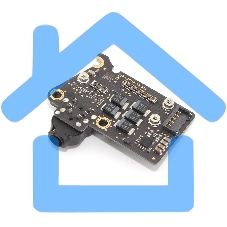 Аудио плата MacBook Air 13 Retina M1 A2337 Late 2020 черная 923-03672 820-01929-A