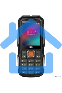 Мобильный телефон BQ 2410L Tank Power 4G черный/метал