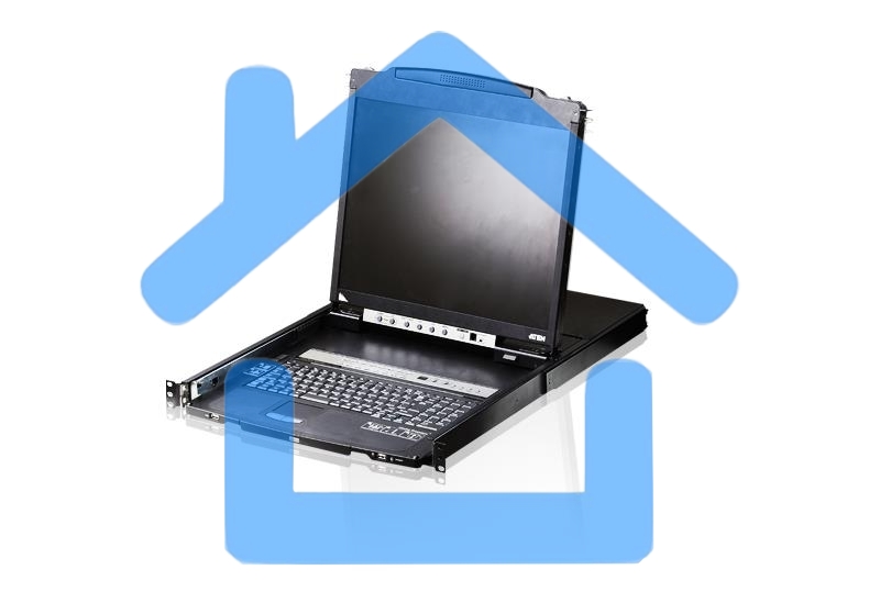 КВМ-консоль ATEN 16P Dual RAIL LCD KVMP SWITCH 19INCH