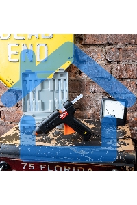 Пистолет клеевой Rexant, 60 Вт, Ø11 мм, настройка температуры 120-240℃, кейс