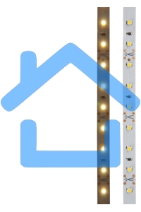 Лента светодиодная открытая, 8 мм, IP23, SMD 2835, 60 LED/m, 12 V, цвет свечения теплый белый