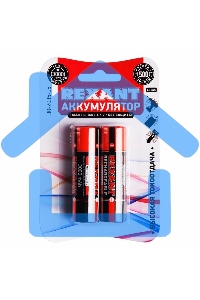 Аккумулятор 18650 unprotected Li-ion 3000 mAH 3.7 В Rexant
