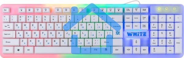 Клавиатура Defender GK-172 проводная, USB, белый