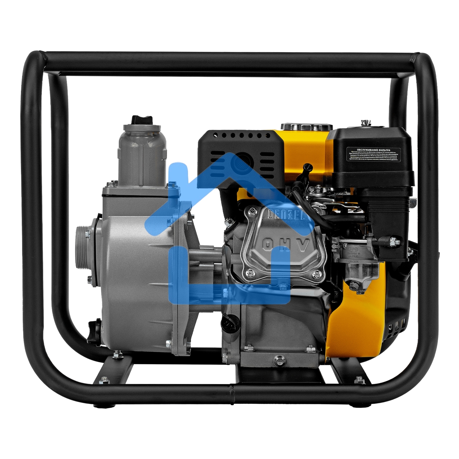 Мотопомпа бензиновая для чистой воды PX-50, 7 л.с., 2