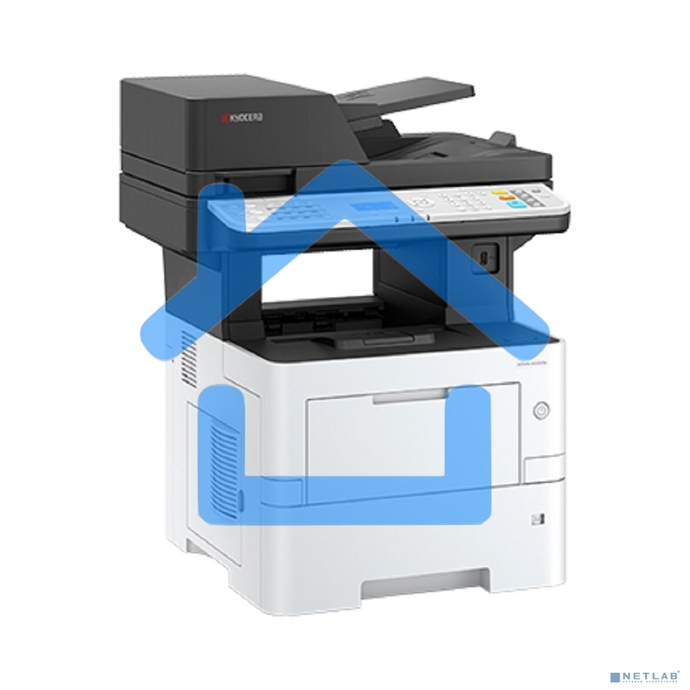 МФУ лазерное Kyocera ECOSYS MA4500fx (110C123NL0), A4, ч/б, печ. до 45 стр/мин., скан. до 60 стр/мин. (ч/б) 40 стр/мин (цвет), 1200 x 1200 dpi (печать) 600x600dpi (скан.), USB, RJ-45, Air Print, Mopria