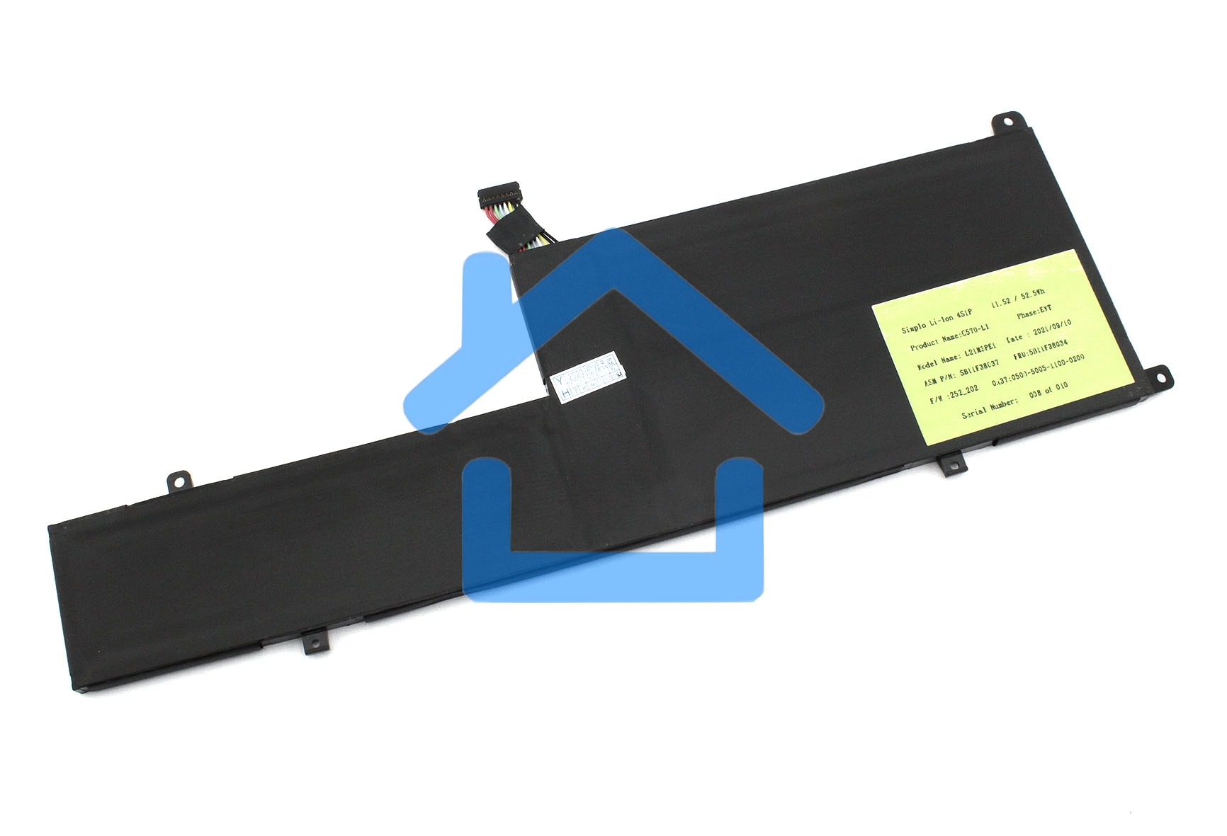 Аккумуляторная батарея для Lenovo Flex 5 14IAU7 (L21M3PE1) 11.52V 52.5Wh