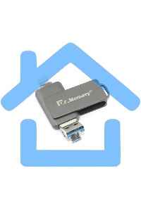 Флешка USB Dr. Memory 051 4 Gb, USB 3.0, черный