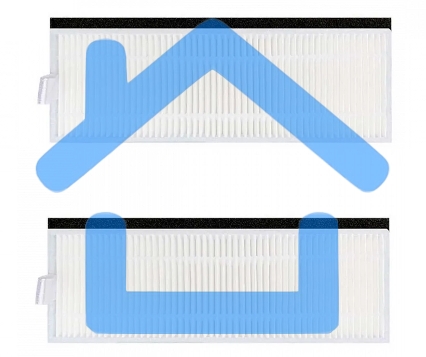 Комплект фильтров для робота пылесоса ILIFE A7, ILIFE A9, ILIFE A9s - 2 шт