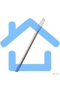 Отвертка шлицевая SL 4х100 мм, трехкомпонентная рукоятка, сталь S2 Rexant