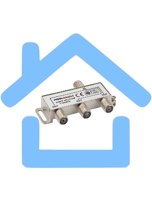 Делитель ТВ х 3 под F разъем 5-1000 МГц PROCONNECT