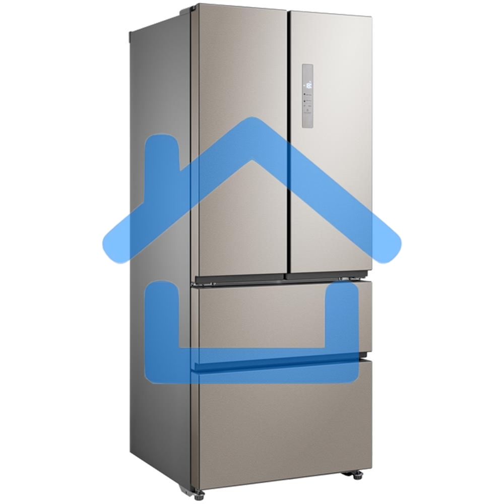 Холодильник Бирюса FD 431 I нержавеющая сталь трехкамерный 244/147 л морозилка снизу