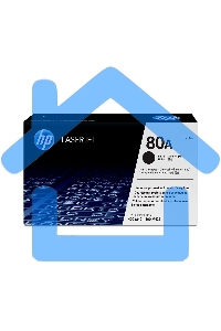 Картридж лазерный HP 80A (CF280A) черный для LaserJet Pro 400 M401/M425 2700 стр.