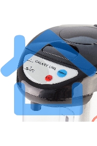 Термопот Galaxy Line GL 0604, серебристый с черным, 900 Вт, 3,8 л