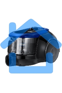 Пылесос Samsung VC18M21A0SB синий, 380/1800 Вт, уборка сухая, пылесборник контейнер 1.5 л