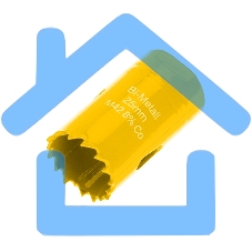 Коронка Bimetal 25 мм Kranz 