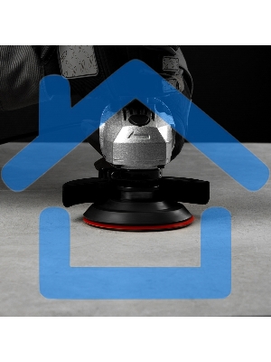 Алмазный гибкий шлифовальный круг Matrix, 100 мм, P 100, сухое шлифование, 5шт.