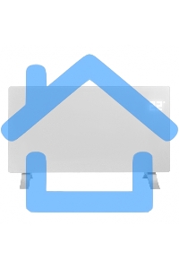 Конвектор Denzel OptiPrime-2000 белый, 2000 Вт, 25 м2, термостат, дисплей, WiFi