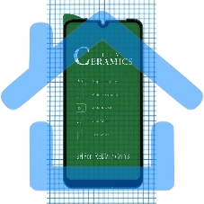 Керамическая пленка (стекло) для Xiaomi Redmi 7 черный