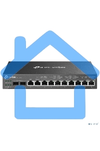 Гигабитный VPN-маршрутизатор TP-Link ER7212PC Omada с портами PoE+ и контроллером