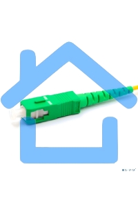 Патч-корд оптический соединительный (SM), 9/125 (OS2) SC/APC-SC/APC, (Simplex), LSZH, 7м