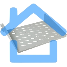 Полка консольная Rexant 2U глубиной 450 мм