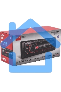 Автомагнитола ACV AVS-401UBR 1DIN 4x50Вт v5.0 AUX 2 (43341)