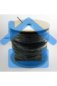 Кабель Cablexpert, UTP5e, 4 пары, 0.51 мм, медь, однож., 305 м, для внешней прокладки с тросом, Fluke Test, черный