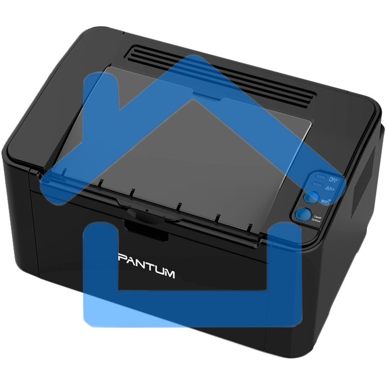 Принтер лазерный Pantum P2207, A4, ч/б, печ. до 20 стр/мин, 1200x1200 dpi, USB