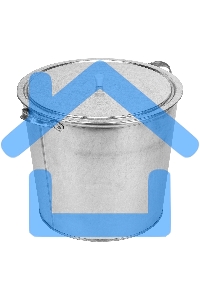 Бак для воды Россия оцинкованный с крышкой 32л,без крана67549