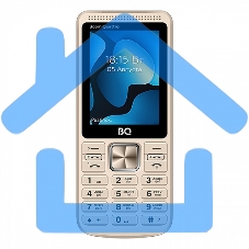 Мобильный телефон BQ 2455 Boom Quattro золотистый