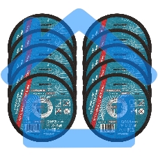 Круг отрезной GROSS по металлу, 125 х 1,2 х 22,2 мм 74369