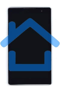 Модуль (матрица + тачскрин) для Asus ZenPad C 7.0 Z170C черный с серебристой рамкой