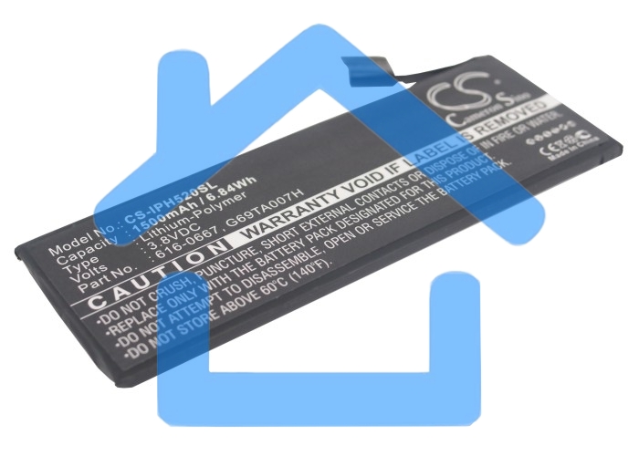 Аккумулятор CameronSino CS-IPH520SL дляiPhone 5C3.8V / 1500mAh / 5.70Wh