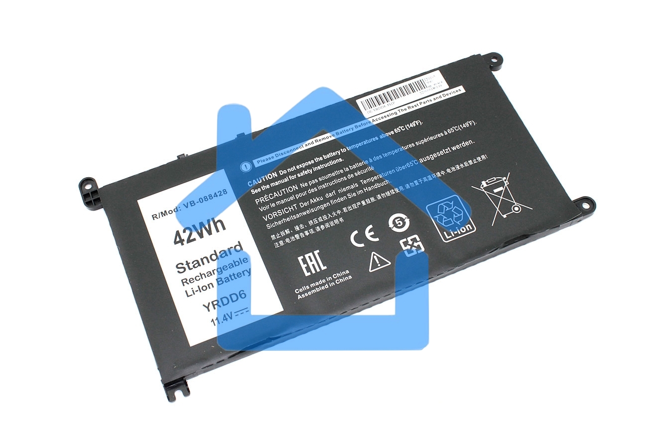Аккумуляторная батарея для ноутбука Dell Inspiron 14 5482 5485 11.4V 3600mAh OEM