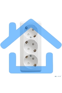 Розетка 3-м ОП Этюд 16А 250В защ. шторки с заземл. белый SchE PA16-012B