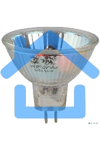 Лампа галогенная ЭРА GU5.3-JCDR (MR16) -50W-230V-Cl(10/200/6000)