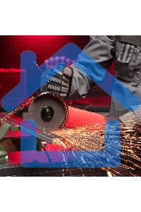 Машина шлифовальная угловая MAG125-1200, 1200 Вт, 125 мм, 12000 об/мин MTX