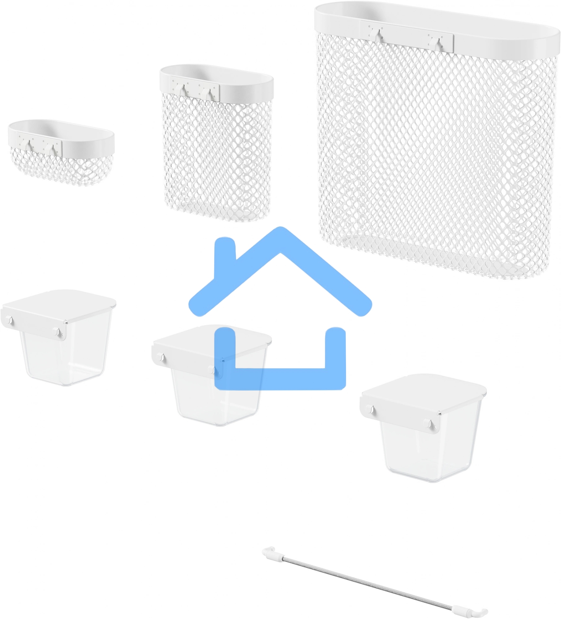 Лотки Cactus CS-PB-SET1 белый