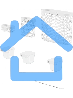 Лотки Cactus CS-PB-SET1 белый