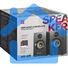 Акустическая система Defender AURORA S20 2x10 Вт RMS,20-20000 Гц, разъем для наушников