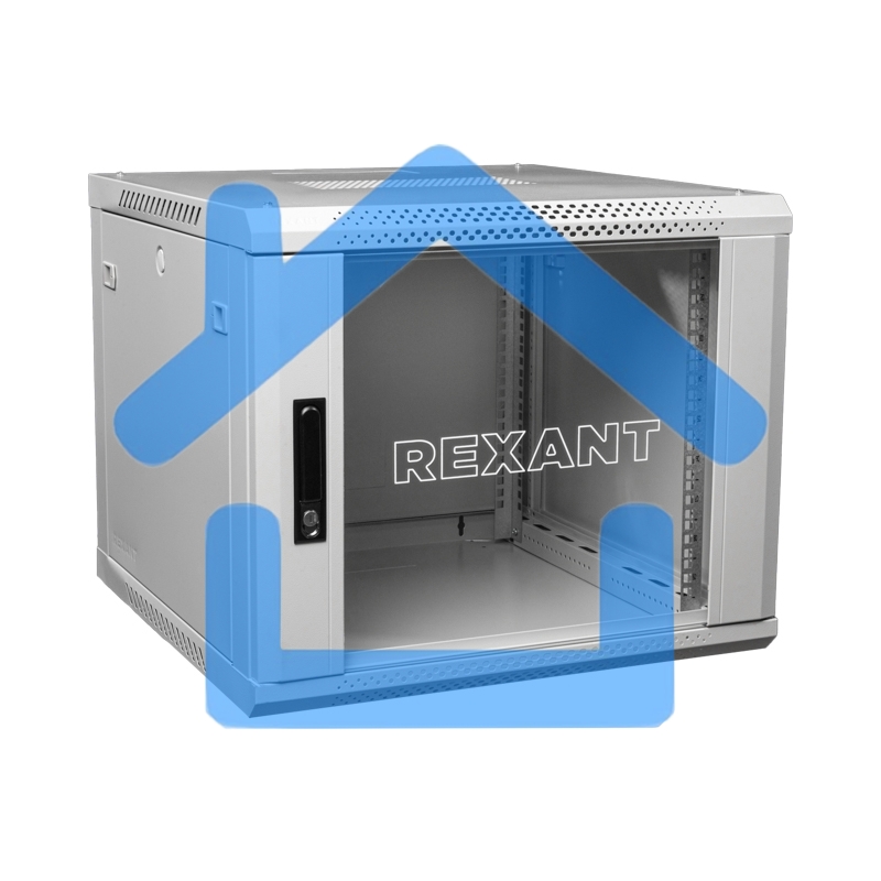 Настенный шкаф Rexant RAL 7035 19