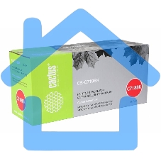 Картридж лазерный Cactus CS-C718BK черный (3400 стр.) для принтеров Canon i-Sensys MF8330/MF8340/MF8350/MF8360/MF8540/MF8580/LBP7200/7210/7660/7680